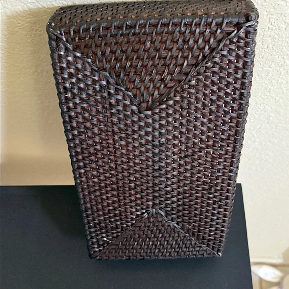 Crate&Barrel Brown Woven Basket - Picture 5 of 5